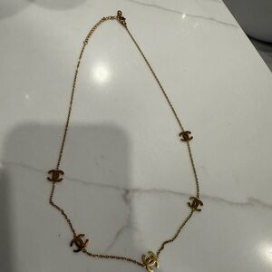 Vintage Chanel necklace - repurposed charms